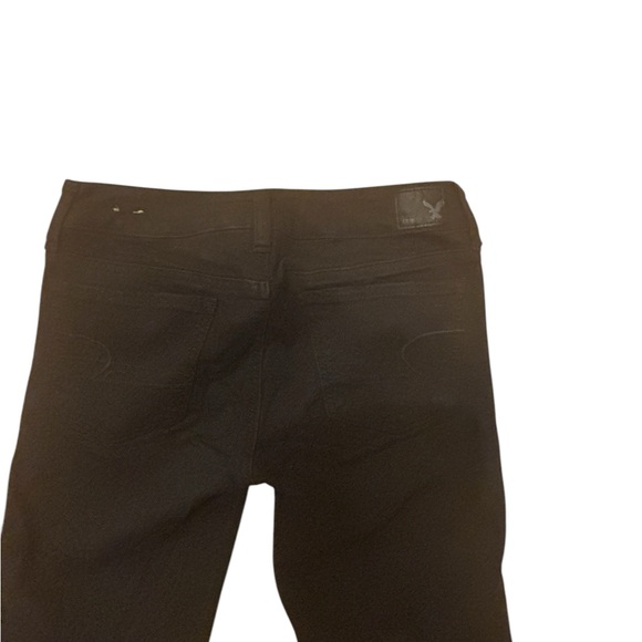 American Eagle Outfitters - Black Jeggings - Super Stretch - Size 4 - Like New - Picture 9 of 11